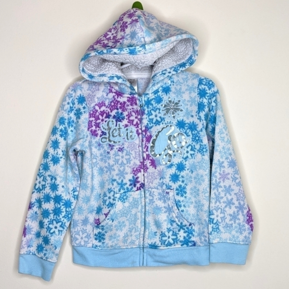 Disney Jumping Beans Frozen Let It Go Hoodie Sweatshirt 4T